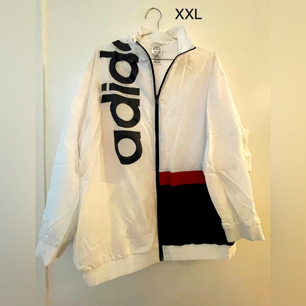 Adidas windbreaker jacket 2XL